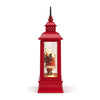 Musical Here Come Santa Perpetual Snow Lantern with Light | Putti Christmas