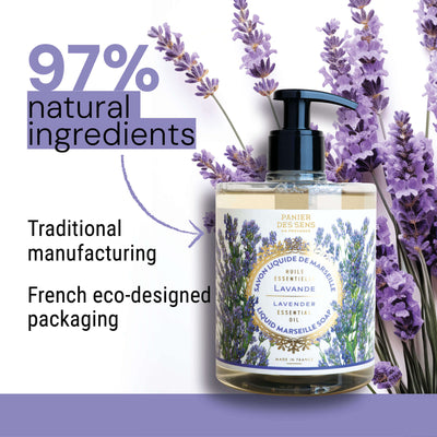 Panier des Sens Liquid Marseille soap - Lavender
