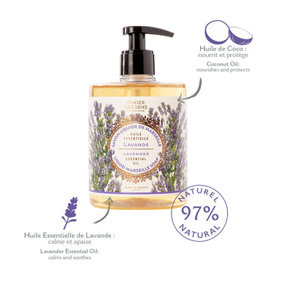 Panier des Sens Liquid Marseille soap - Lavender