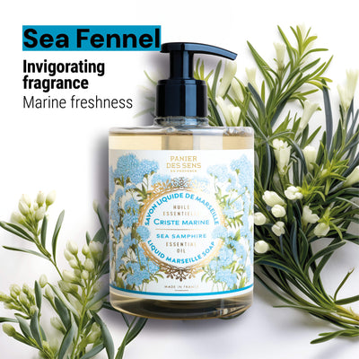 Panier des Sens Liquid Marseille Soap - Sea Samphire