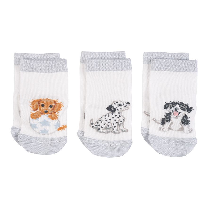 "Little Paws" Dog Baby Socks | Le Petite Putti 