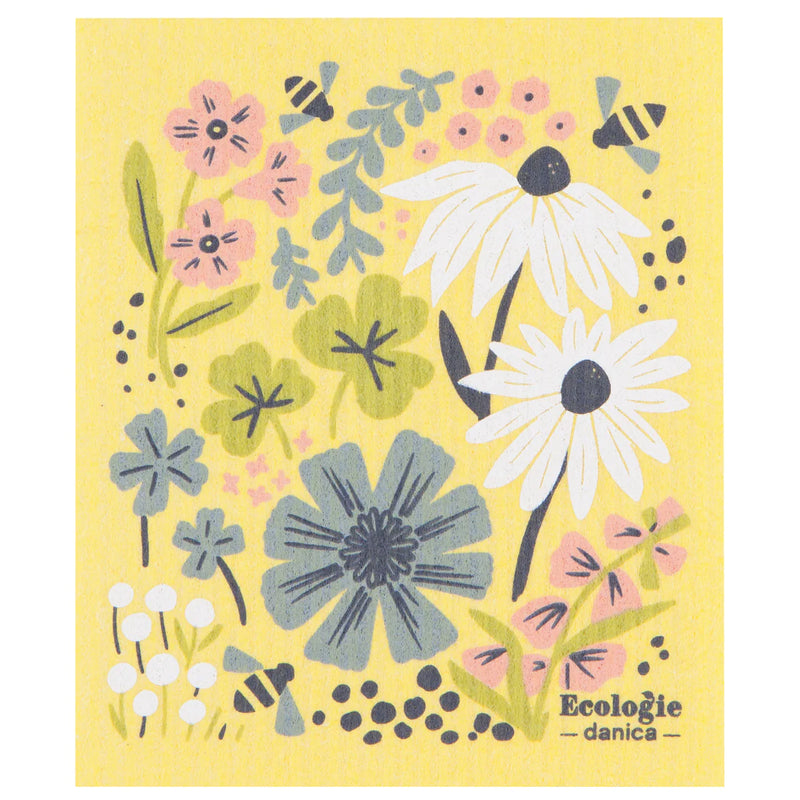 Now Designs Bees & Blossoms Swedish Cloth