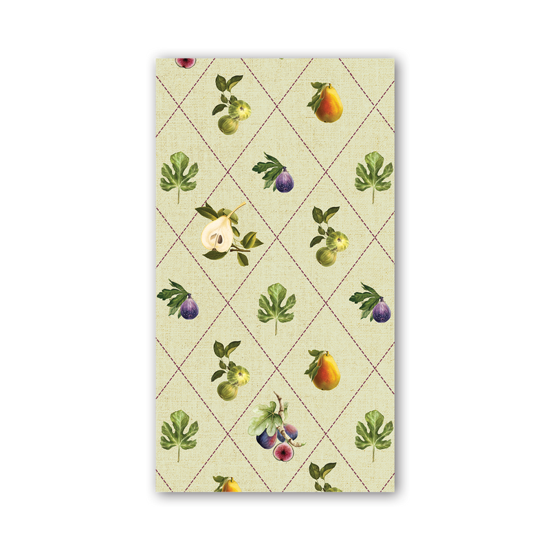 Michel Design Works Fig & Pear Hostess Napkin