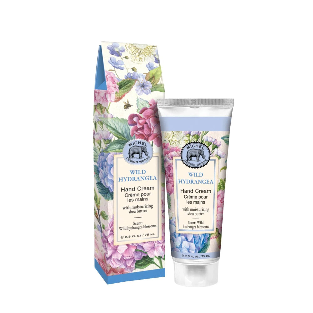 Michel Design Works Wild Hydrangea Hand Cream | Putti Fine Furnishings 