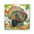 Fall Harvest Turkey Paper Napkin - Cocktail