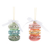 Macaron Glass Ornament | Putti Christmas Decorations