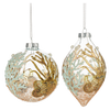 Sealife Glass Doublepoint Ornament