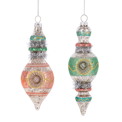 Vintage Witch Eye Drop Ornament | Putti Christmas Decorations