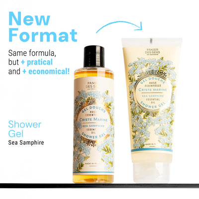 Panier des Sens Shower gel - Firming Sea Samphire