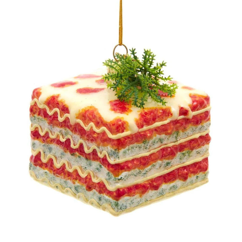 Noble Gems™ Lasagna Glass Ornament | Putti Christmas Canada 