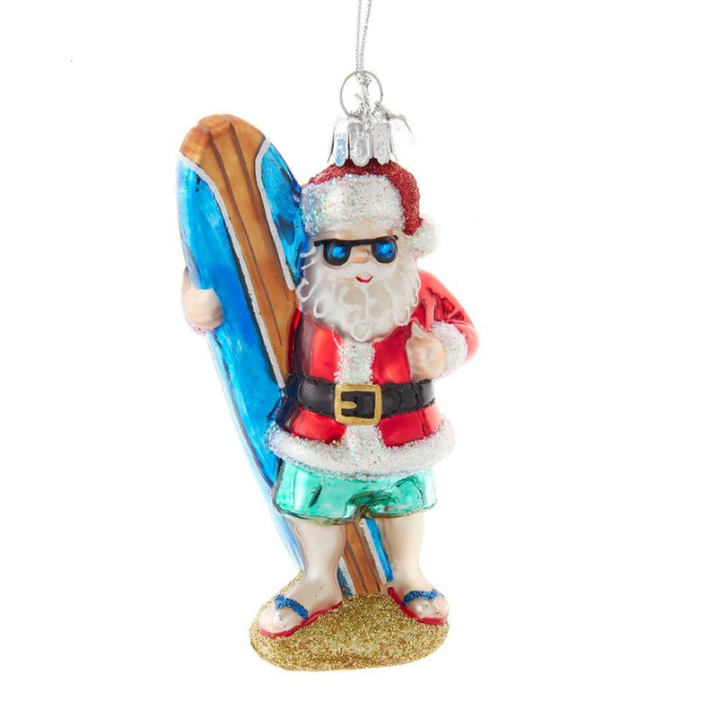 Noble Gems™ Glass Beach Santa Ornament | Putti Christmas Canada