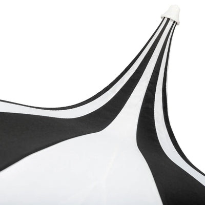 Black and White Garden Parasol Umbrella | Putti Fine Furnishings
