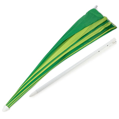 Soake UK Green and Lime Garden Parasol Umbrella | Putti Fine Furnishings