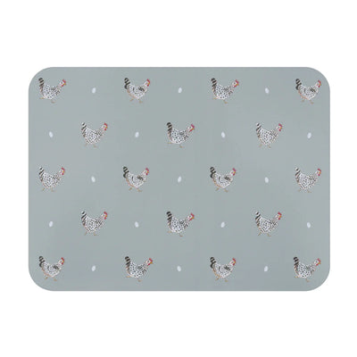 Sophie Allport "Chickens" Lunch Placemat Set of 4 | Putti Fine Furnishings