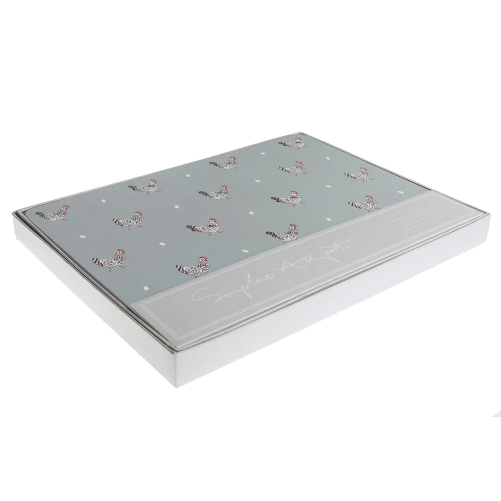 Sophie Allport "Chickens" Lunch Placemat Set of 4 | Putti Fine Furnishings
