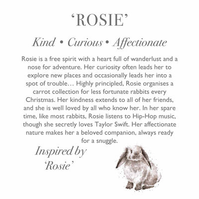 Wrendale 'Rosie" Rabbit Plush Toy  | Le Petite Putti