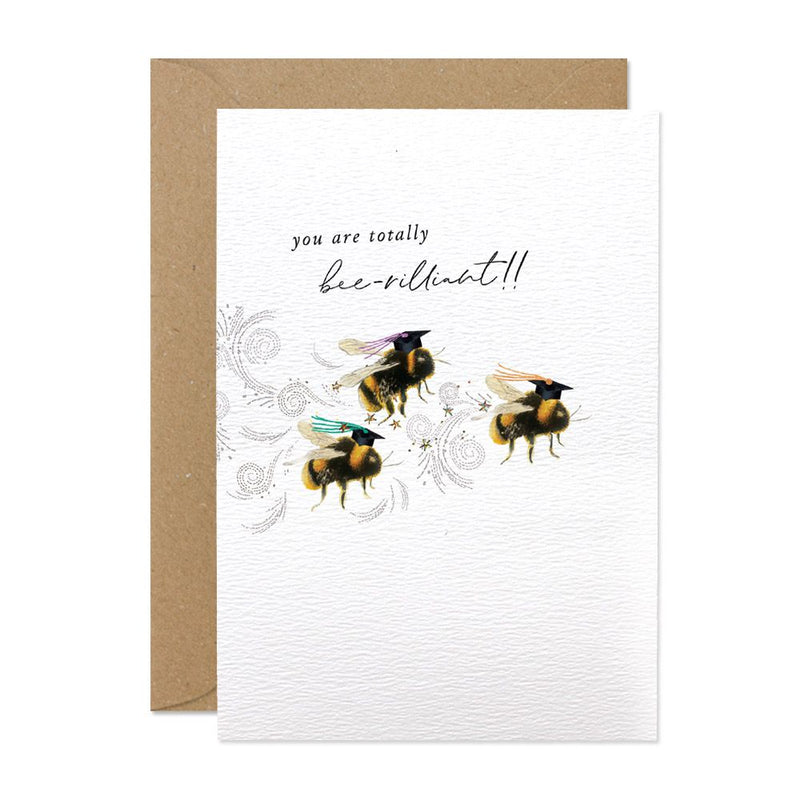 "Beerilliant" Graduation Greeting Card