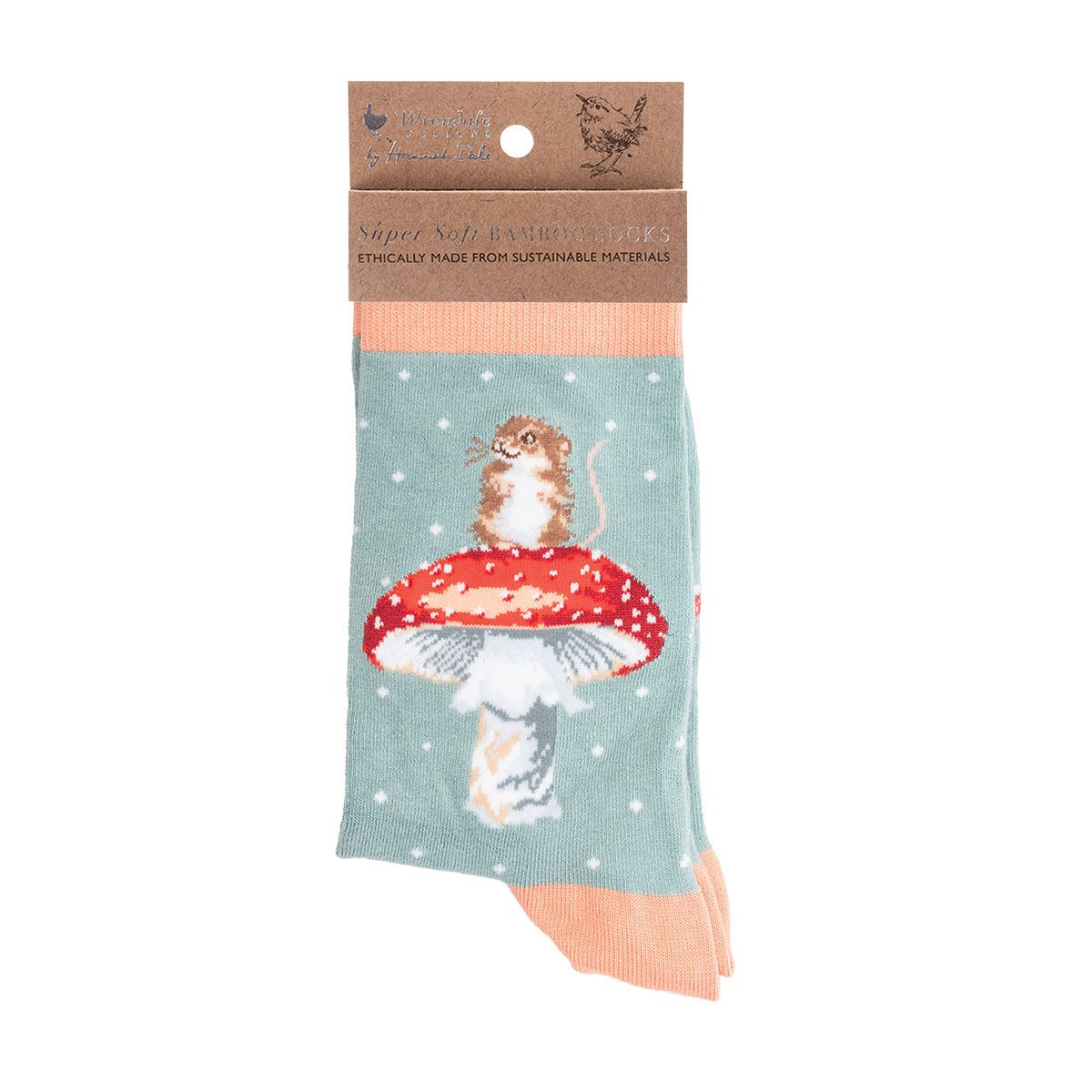 "He's a Fungi" Women's Mouse Socks  | Putti Fine Fashions 