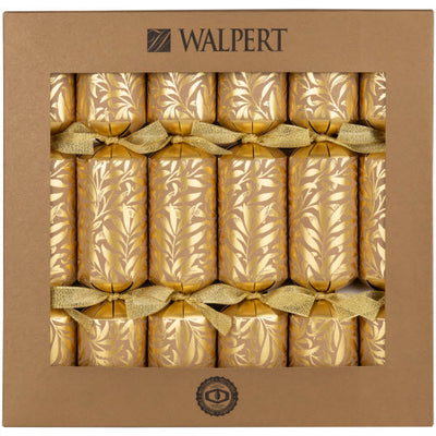 Walpert Gold Willow Bough Kraft Eco Crackers | Putti Christmas Canada