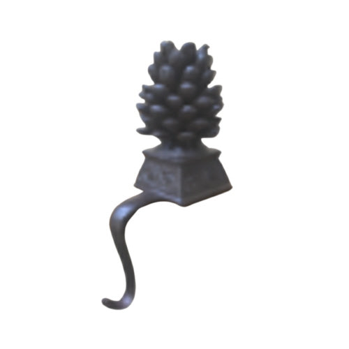 Cast Iron Pine Stocking Holder | Putti Christmas Decorations 