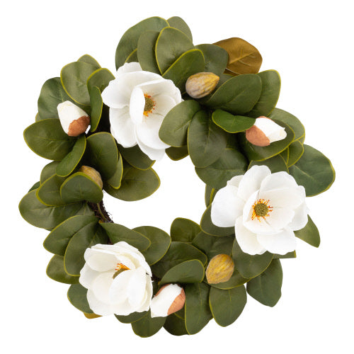 Magnolia Wreath with Buds