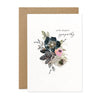Sympathy Floral Greeting Card | Putti Celebrations