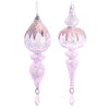 Winter Fantasy Icicle Glass Ornament | Putti Chrismas Decorations