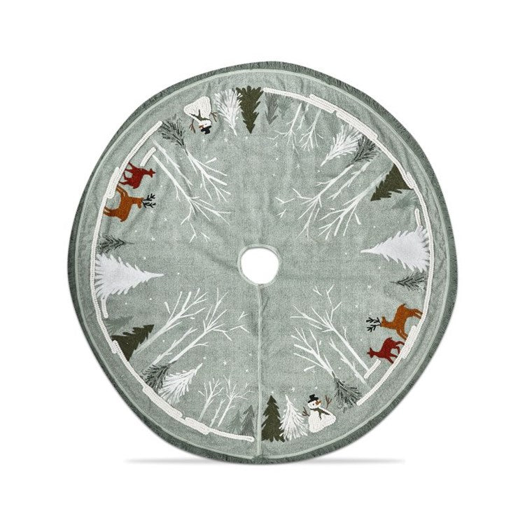 Fresh Balsam Tree Skirt | Putti Christmas Decor 