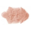 Blush Pink Mongolian Lambskin Rug