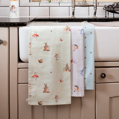 Wrendale Garden Friends Tea Towel