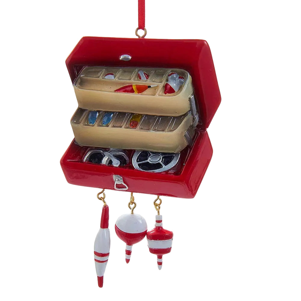 Tackle Box Ornament  | Putti Christmas Decorations 