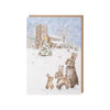 Silent Night Advent Calendar Christmas Card