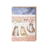 'In the lane, snow is glistening" Cats Advent Calendar Christmas Card