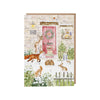 "Christmas Cottage" Woodland Animal Advent Calendar Christmas Card