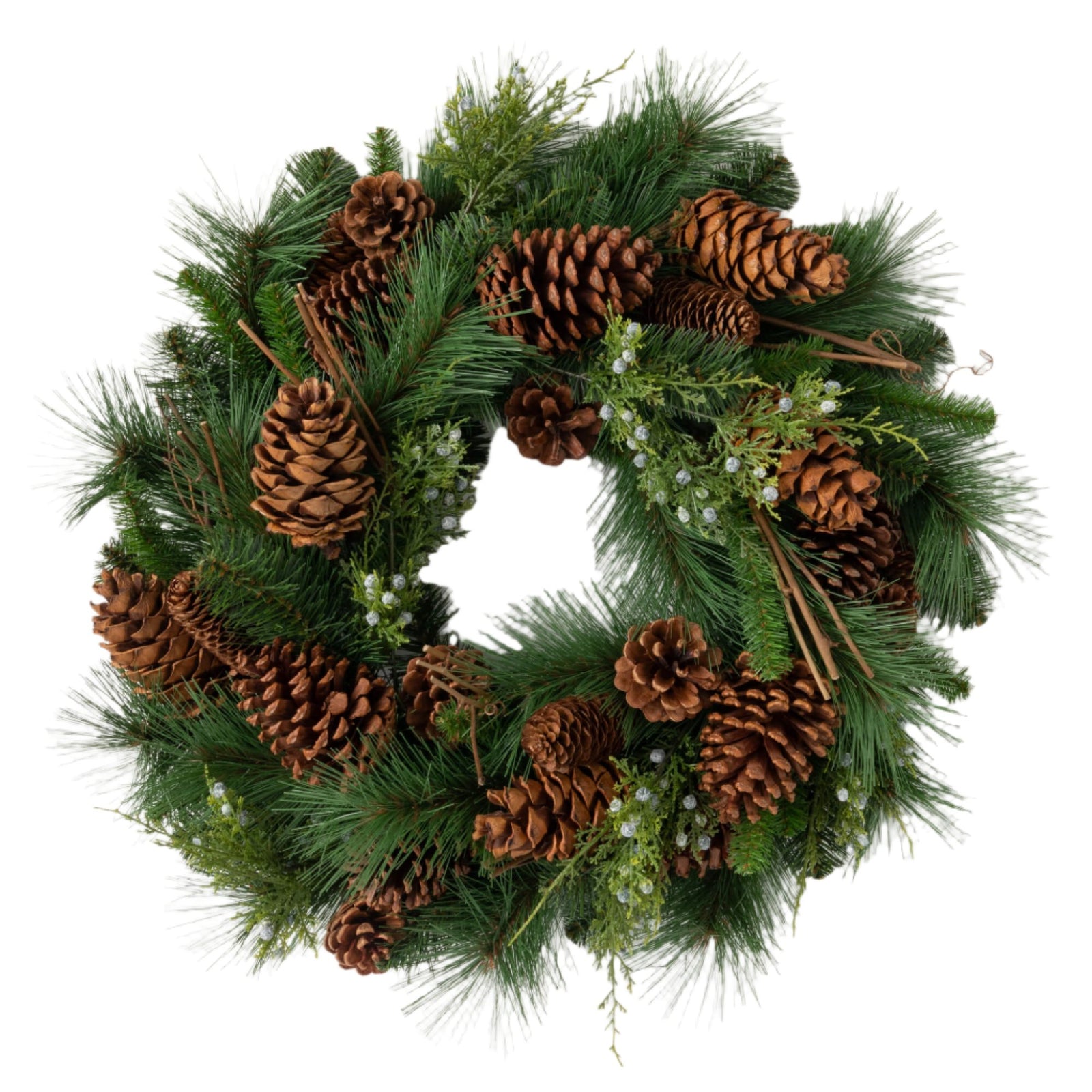 Pine with Cones Wreath