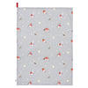 "Seasons Tweetings" Robin Tea Towel - Pale Green