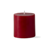 Pillar Candle 3 x 3 - Cranberry | Putti Fine Furnishings Canada