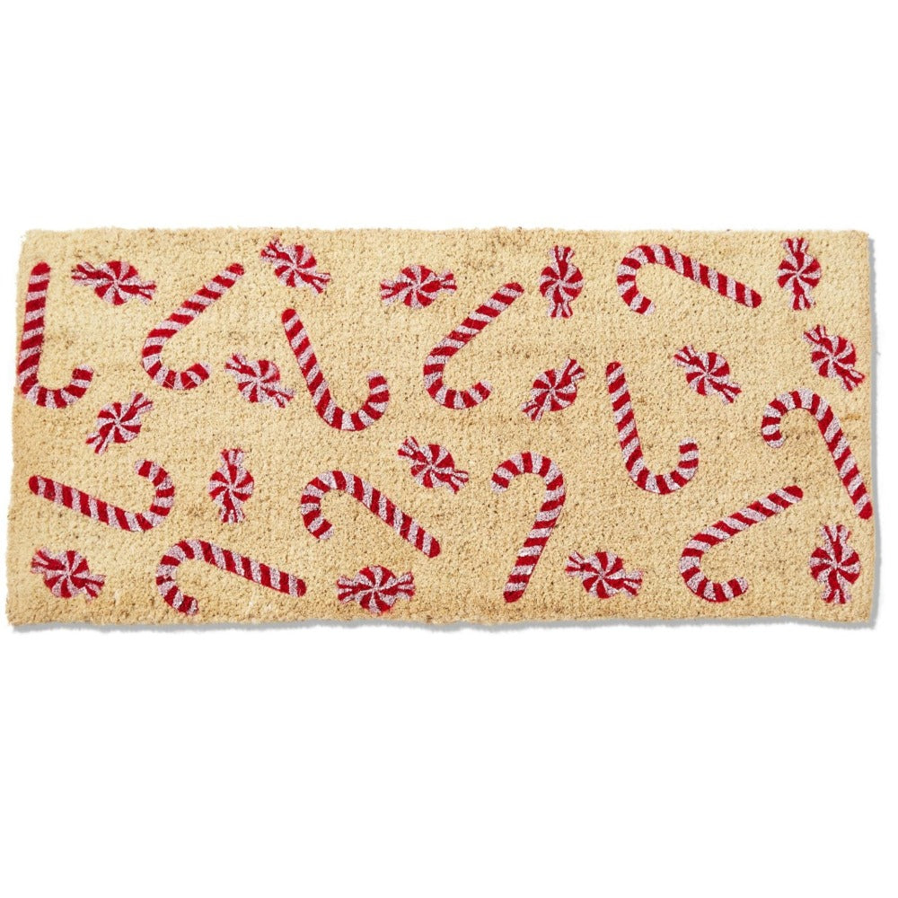 Peppermint Candy Coir Estate Doormat