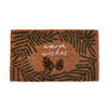 Warm Wishes Pine Cone Coir Doormat | Putti Christmas Canada