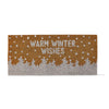 "Warm Winter Wishes" Coir Estate Doormat
