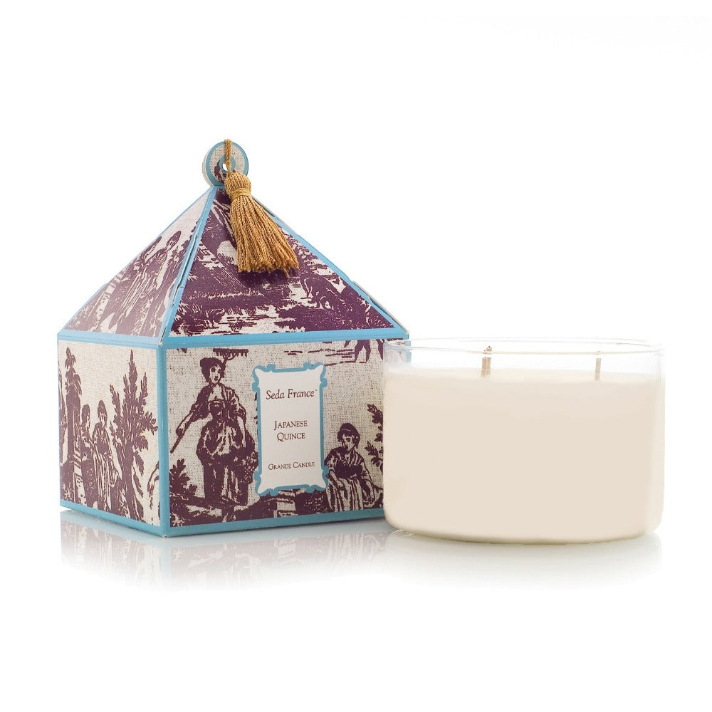 Seda France Classic Toile Three Wick Candles
