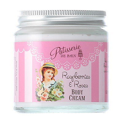 "Patisseries de Bain" Raspberries and Roses Body Cream, Rose & Co, Putti Fine Furnishings