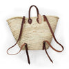 Straw Backpack Basket | Putti Fine Fashions