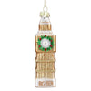 Big Ben with Wreath Glass Ornament  | Putti British Christmas