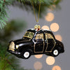 Gisela Graham London Taxi Glass Ornament | Putti Christmas Canada
