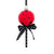 Kurt Adler Red and Black Ladybug Lollipop Glass Ornament