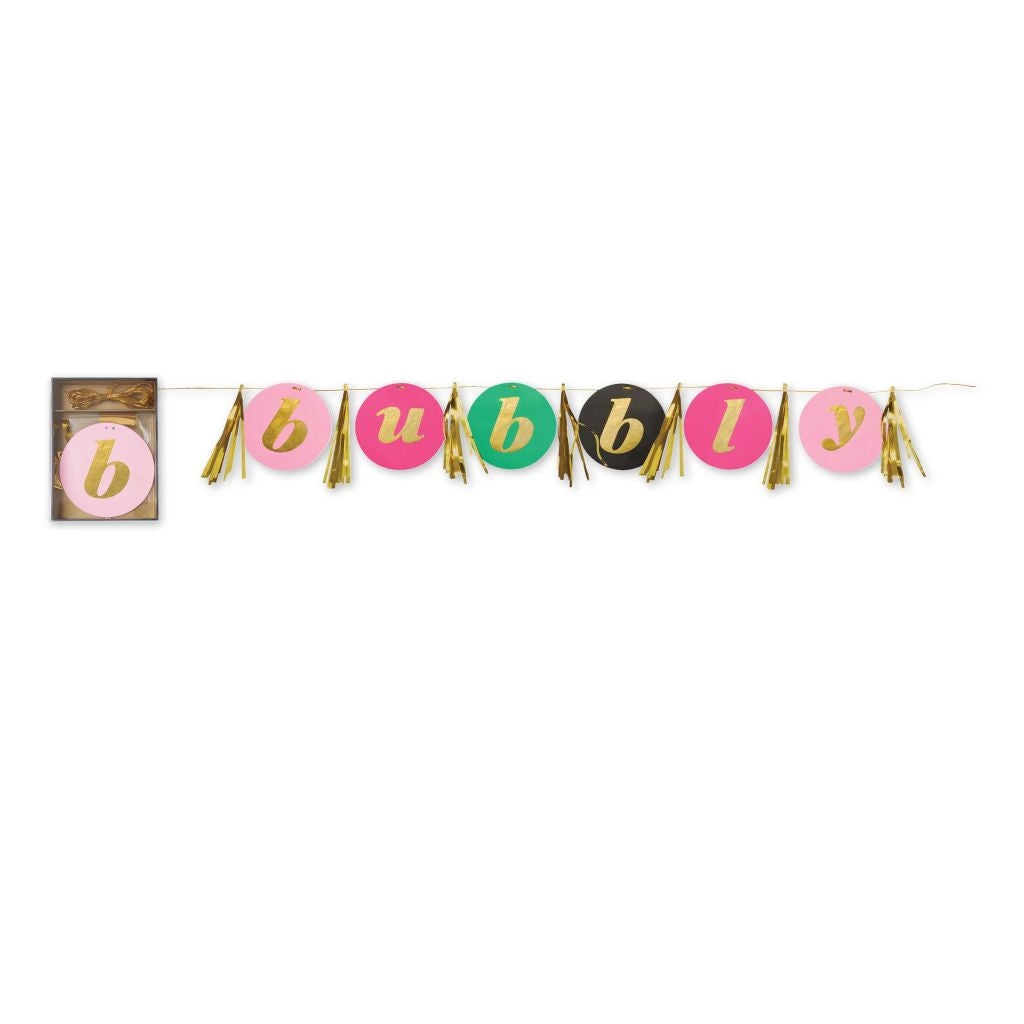  "Bubbly" Party Garland, CRG-CR Gibson, Putti Fine Furnishings