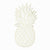  Gold Pineapple Note Pad, CRG-CR Gibson, Putti Fine Furnishings