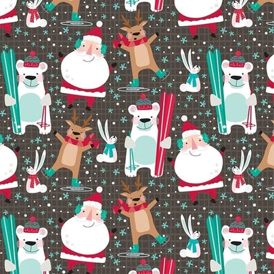 Winter Playground Wrapping Paper Roll | Putti Christmas