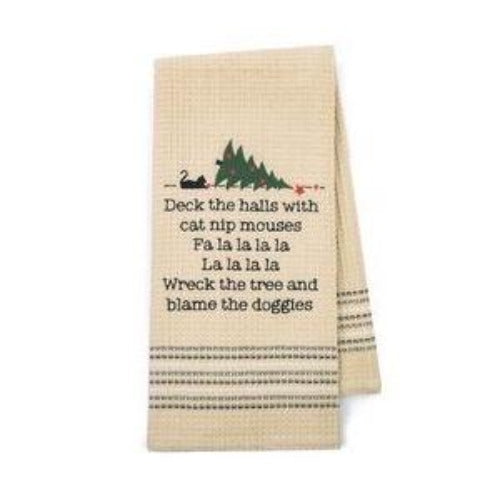 Dry Wit Towel - Deck the Halls